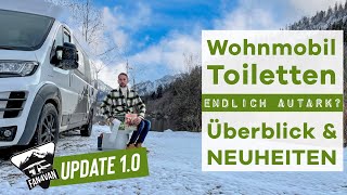 Wohnmobil Toilette - Update zu BioToi, Clesana, ToniToi & Cinderella