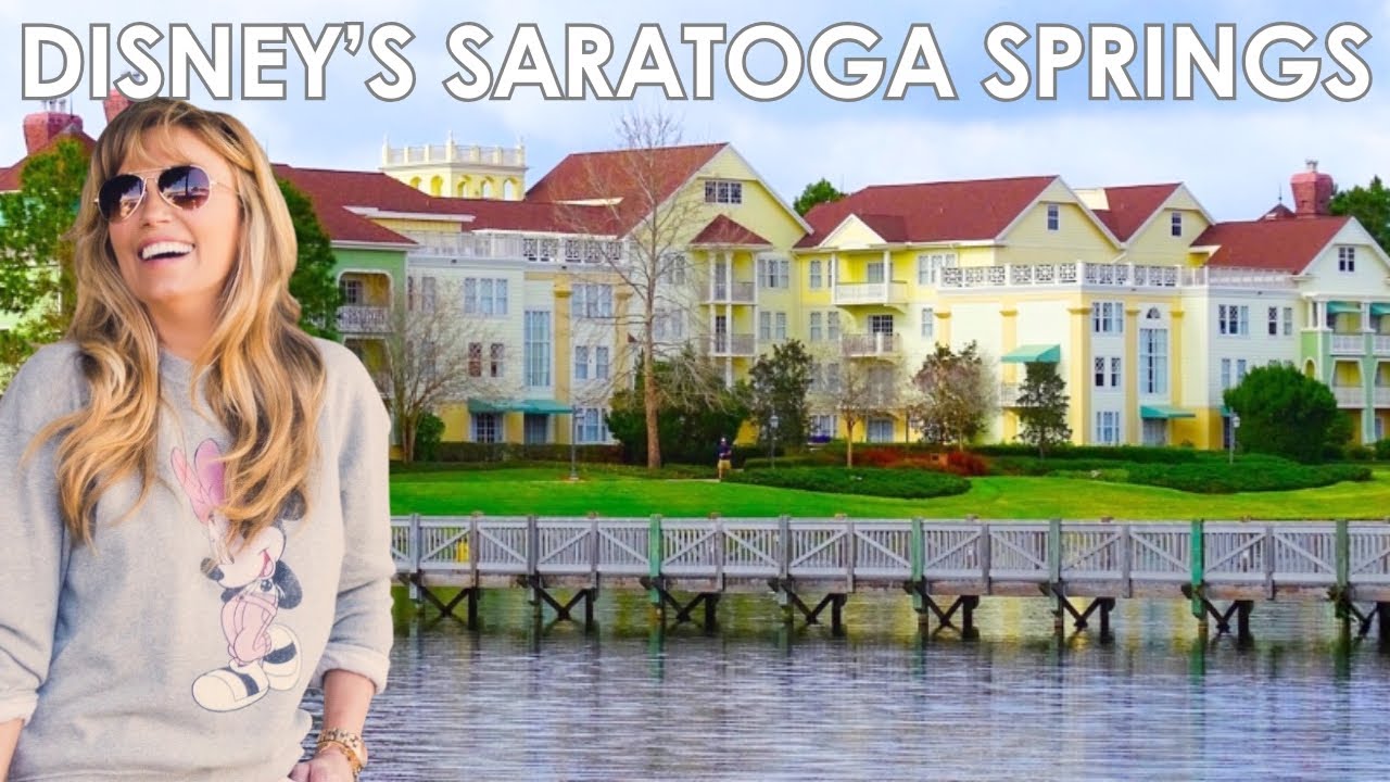 Disney's MOST UNDERRATED RESORT Saratoga Springs I BEST Sports Bar I FULL Resort & Room Tour