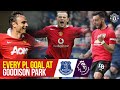 Every United Premier League Goal at Goodison Park | Everton v Manchester United