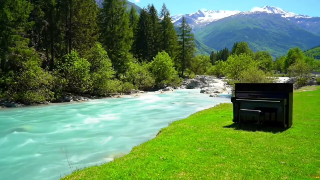Gentle River Sounds & Emotional Piano – Relax, Focus, and Unwind