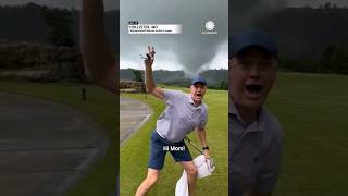 "Hi Mom!" Golfers on Tiger Woods' Course Take Selfies During Tornado