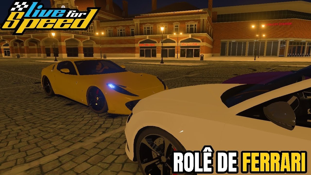 MOENDO FERRARI NO ONLINE DO LFS - Live For Speed