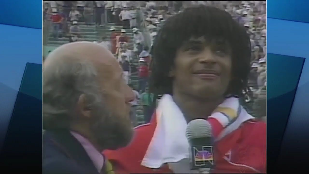 Roland Garros 1983 Final - Jannik Noah - Matss Wilander -