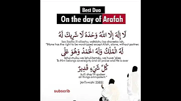 Bestdua On The Day Of Arafa Zill Hajja 2023 Viral Allah Religion Dua Arafa Youtubeshort 