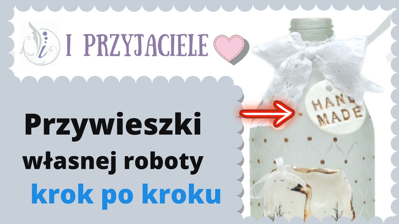 Jak zrobić przywieszkę HANDMADE - krok po kroku [tutorial]