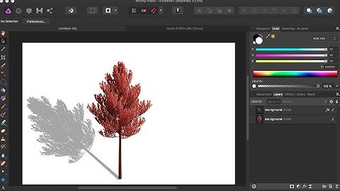 How to add a shadow to any object in Affinity Photo