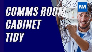 Comms Cabinet Tidy.    [Comms Room Cabinet Tidy]