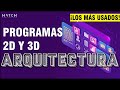 💻 ¡PROGRAMAS de #ARQUITECTURA e #INGENIERÍA más usados en 2D Y 3D !