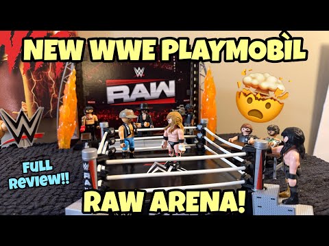 Is The NEW WWE Playmobil RAW Arena Worth It?