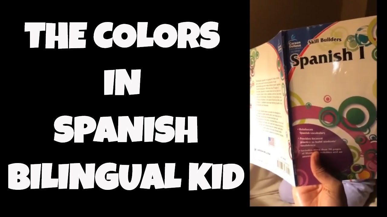 How to teach the colors in Spanish / Learning the colors in Spanish