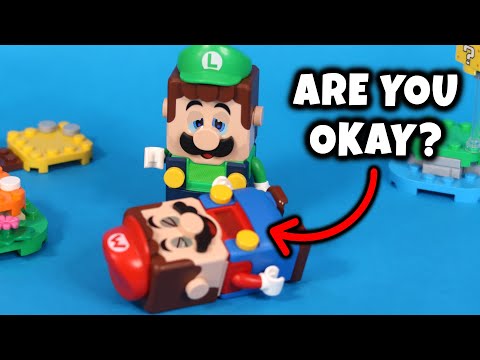 Este vídeo desmonta y vuelve a montar todo el interior de LEGO Super Mario  - Nintenderos