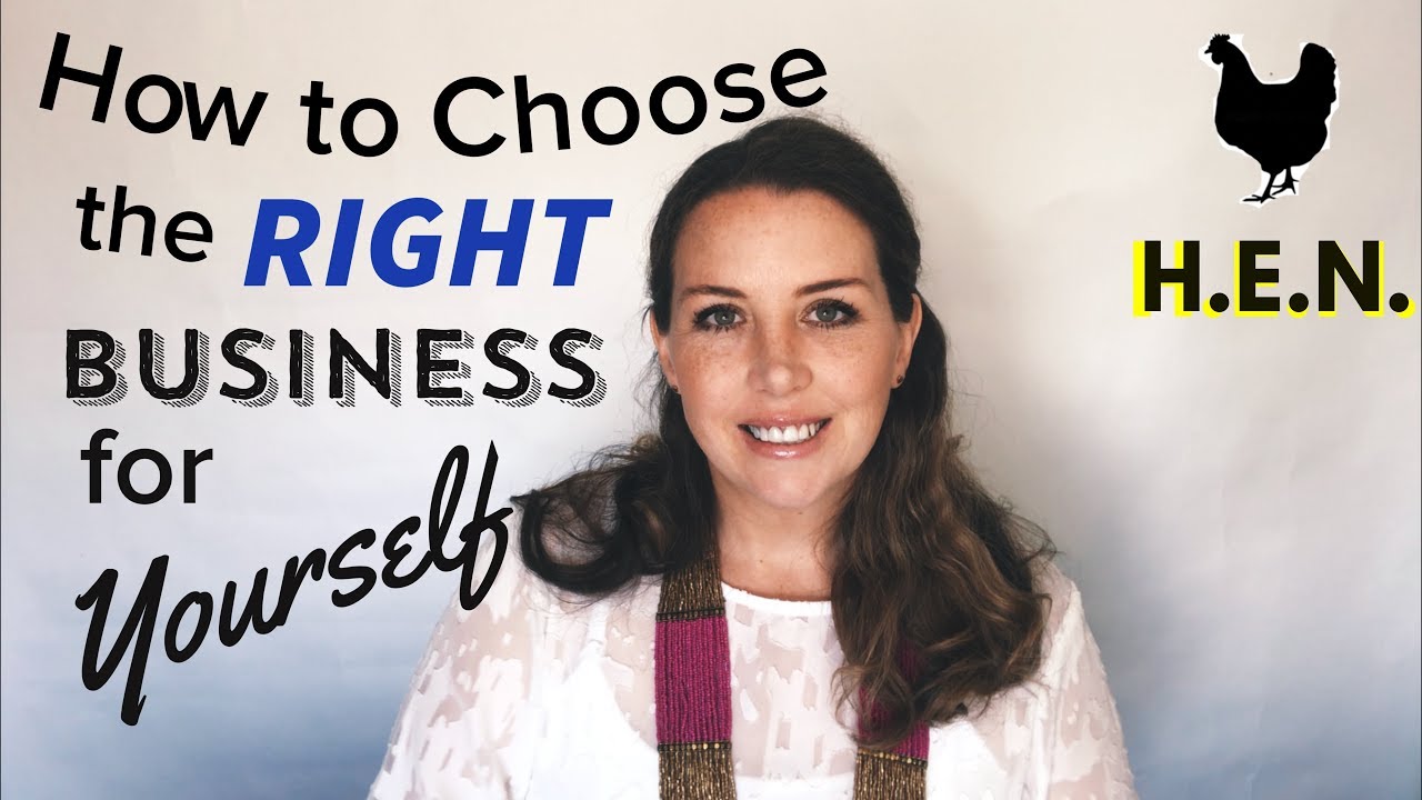 How to choose the RIGHT business for yourself and achieve SUCCESS - YouTube