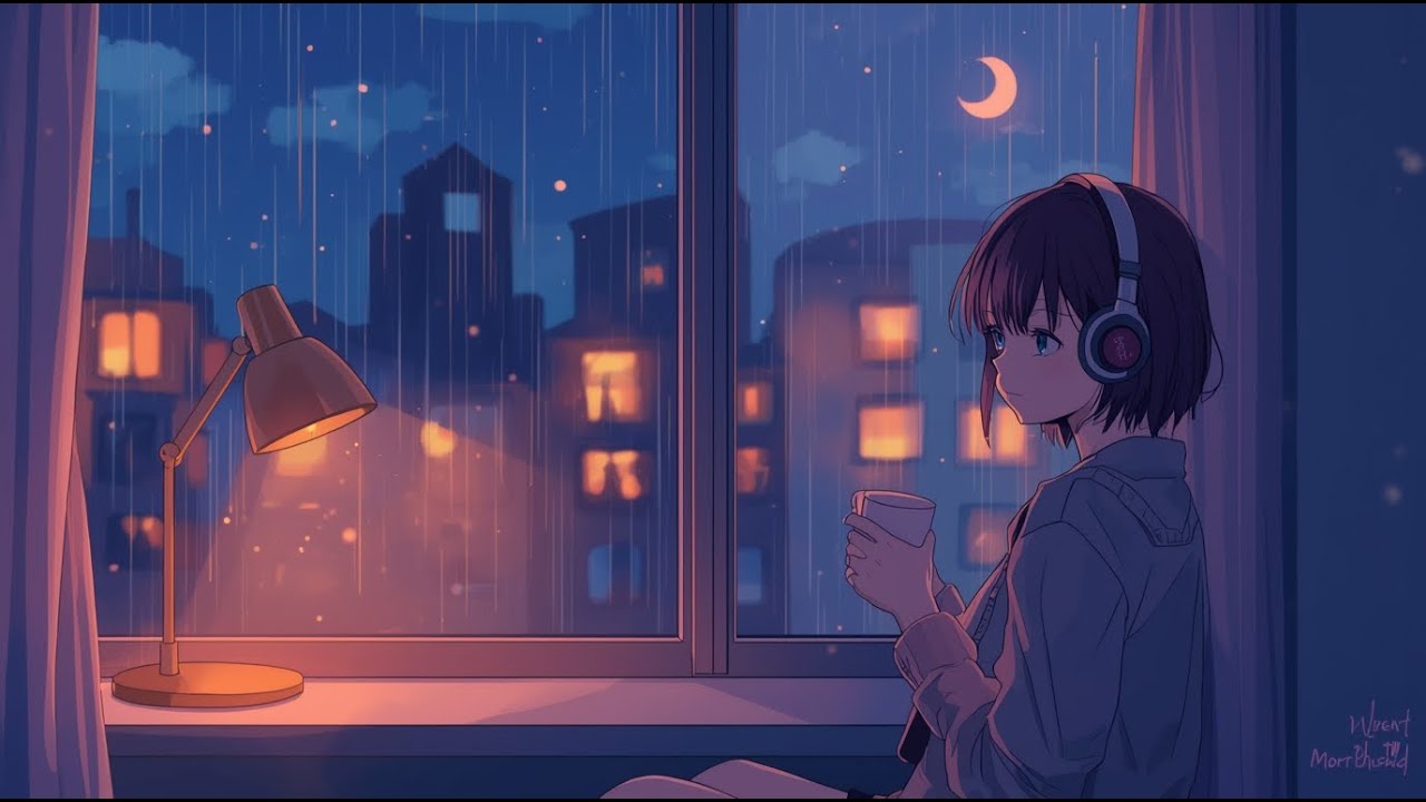 Quiet Night Lofi 🌙 Relaxing Beats to Study, Sleep & Focus (1 Hour) | Lofi Music for Stress Relief