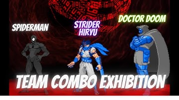 MvC2 - Spiderman/Strider/Doom Team Combo Video