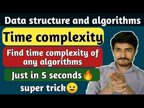 how to find time complexity of an algorithm | time complexity dsa - YouTube