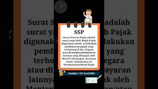 Surat Setoran Pajak atau SSP #shorts #ssp #pajak