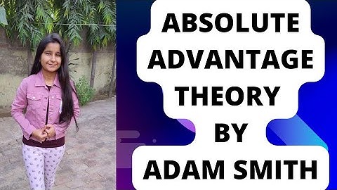 Absolute Advantage Theory by Adam Smith #international_economics #ugcnet #economics_optional