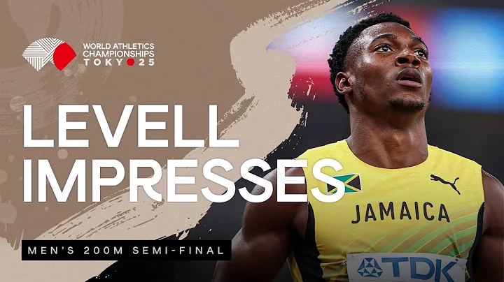 Levell and Tebogo dominate 200m semi final | World Athletics Championships Tokyo 25