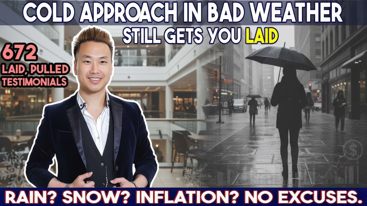 Cold Approach in Bad Weather Still Gets You Laid - John Elite - YouTube
