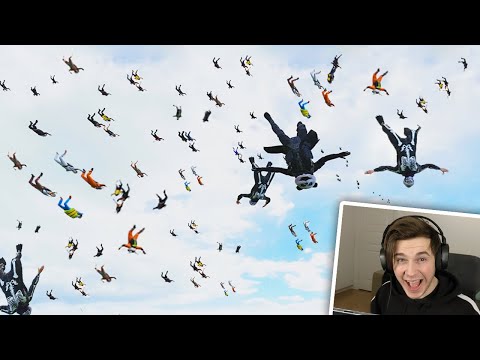 100 PLAYERS DROPPED AT THE SAME TIME! | PUBG MOBILE