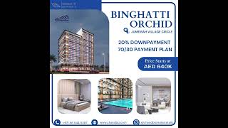 Binghatti Orchid #jvc