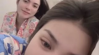 Englot flirty and cute live in bed [highlight cut compilation] (eng sub) charlotte's afraid of ghost