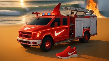 SIGMA BOY x BRAINROT EXTINCTION FIRE TRUCK | Animals Transform🚒