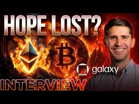 Video preview for All Hope Lost?🔥Galaxy Digital INTERVIEW🔥Steve Kurz