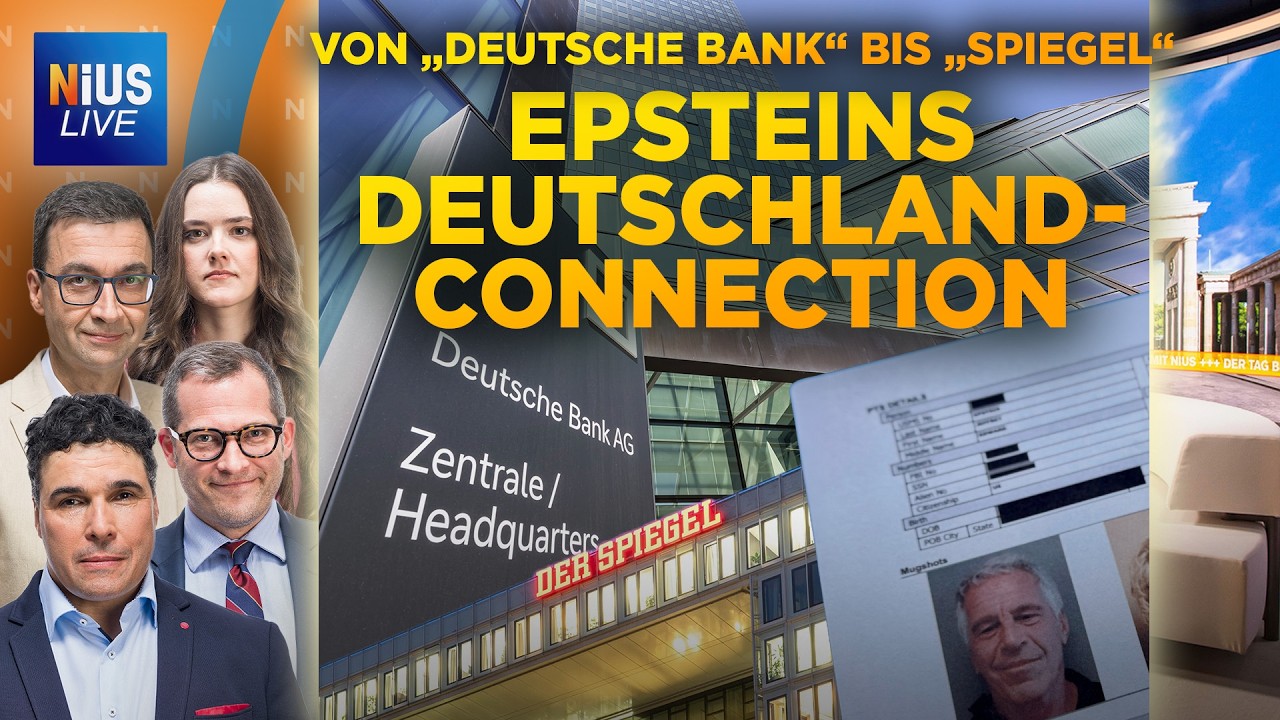🚨Von „Deutsche Bank“ bis „Der Spiegel“ – Epsteins Deutschland-Connection | NIUS Live am 06.02.2026