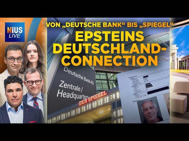 🚨Von „Deutsche Bank“ bis „Der Spiegel“ – Epsteins Deutschland-Connection | NIUS Live am 06.02.2026