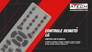 Controle Remoto LG W-S237 / WS237 (780225)