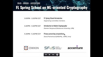 Federated Learning Spring School - 23/03/2021