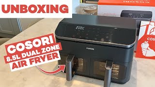 COSORI Dual Zone Air Fryer 8.5L Unboxing Unspoken