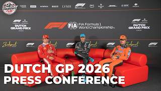 F1 Drivers Post Sprint Press Conference Dutch Grand Prix 2026
