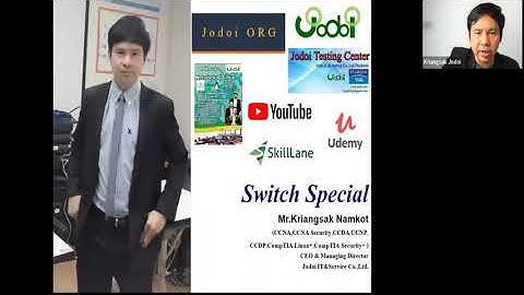 รู้จัก Switch และการ Config VLAN โดย Mr.Jodoi
