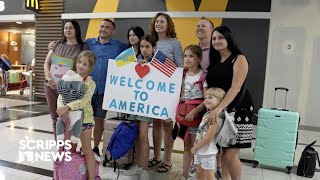 Wisconsin town welcomes 50 Ukrainian refugees