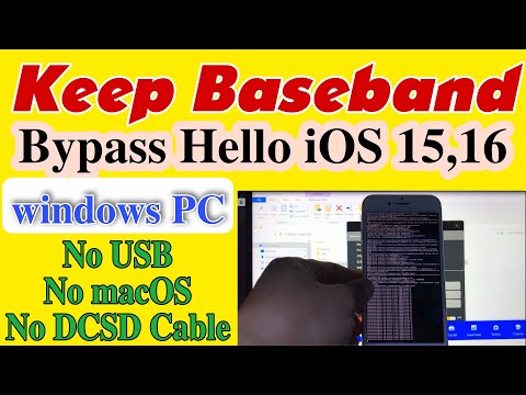 #1 [Windows] Bypass HELLO | iOS 15, 16 | Fix Keep Baseband | No USB/macOS | No Jailbreak | #vienthyhG Mới Nhất