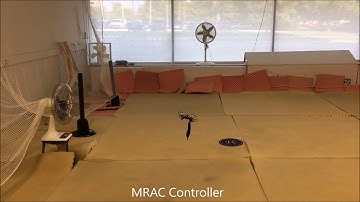 Deep Model Reference Adaptive Control: Cross Wind disturbance
