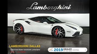 This is a smoke free carfax certified 2017 ferrari 488 gtb equipped
with 3.9l 661hp twin-turbo v8 engine and 7-speed f1 (paddle shift &
auto) dual-clutch...