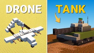 10+ MILITARY Build Hacks in Minecraft