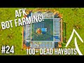 I BUILT AN AFK BOT FARM/100+ BOTS DEAD!! - SCRAP MECHANICS SURVIVAL #24