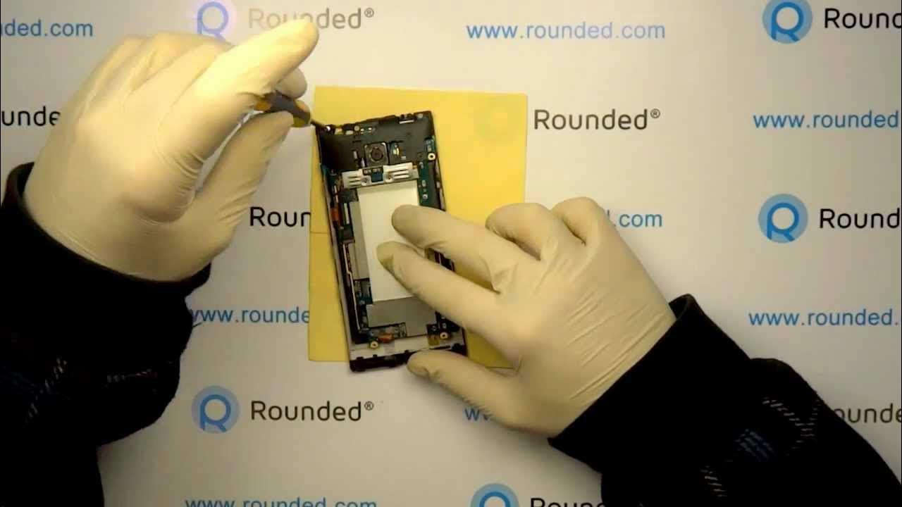 HTC Windows Phone 8X Repair, Disassembly manual, guide - YouTube