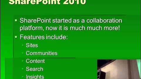 1 of 5: SharePoint Foundation 2010