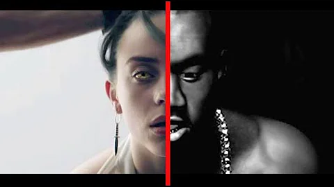 Billie Eilish feat. Kanye West | Bury a Black Skinhead | Mashup