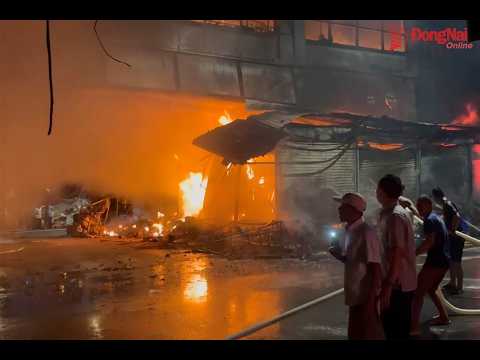 Major Fire at Bien Hoa Market | DNNRTV