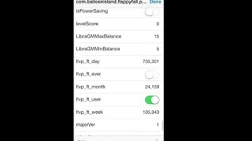 Flappy Fall score hack using Ifile