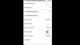 Flappy Fall score hack using Ifile screenshot 2