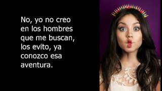 Video thumbnail of "Karol Sevilla  - Yo no creo en los hombres /  Letras de Canciones"