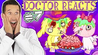 ER Doctor REACTS to Happy Tree Friends Medical Scenes #7