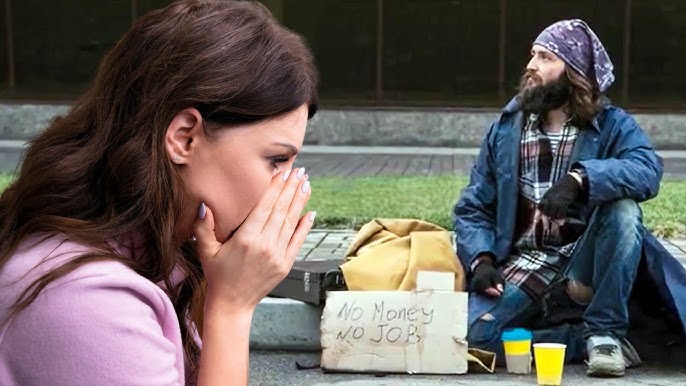 Waitress Is Shocked When She Discovers Who The Homeless Person She's  Feeding Actually Is - YouTube
